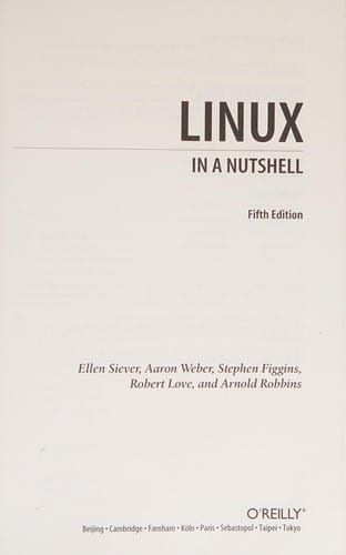Linux in a nutshell