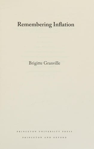 Remembering Inflation