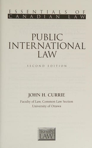 Public International Law