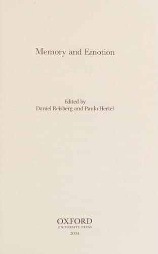 Memory and emotion