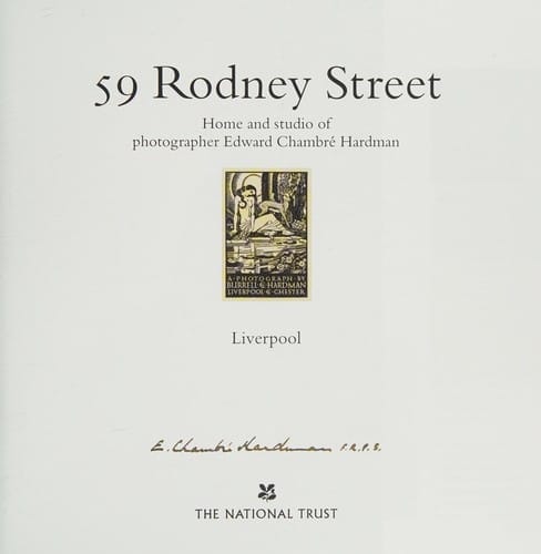 59 Rodney Street: Home and Studio of Photographer Edward Chambré Hardman