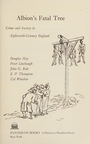 Albion's fatal tree: crime and society in eighteenth-century England