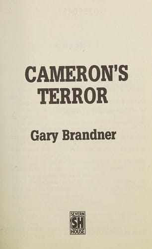 Cameron's Terror  (U.K. edition of "Cameron's Closet")