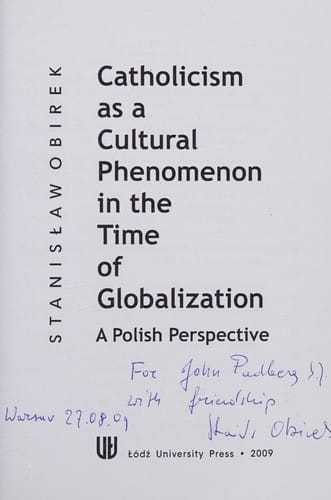 Catholicism as a cultural phenomenon in the time of globalization: a Polish perspective