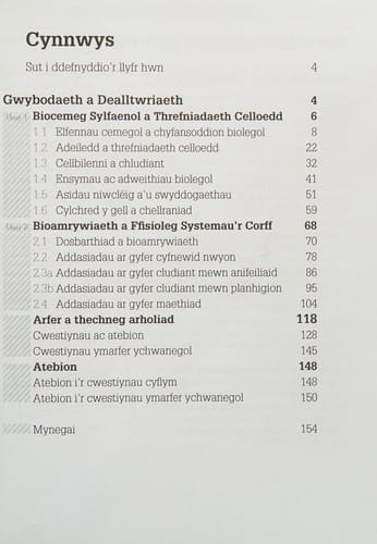 CBAC Bioleg UG: Canllaw Astudio Ac Adolygu