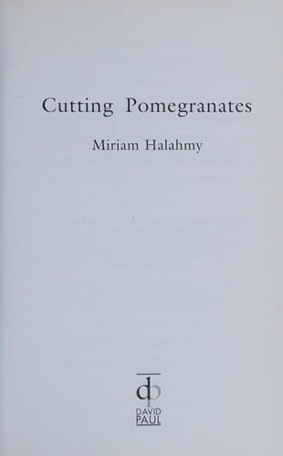 Cutting pomegranates