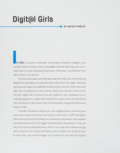 Digital@ L Girls: Fashion's New Tribe