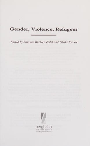 Gender, Violence, Refugees