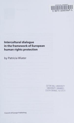 Intercultural Dialogue in the Framework of European Human Rights Protection
