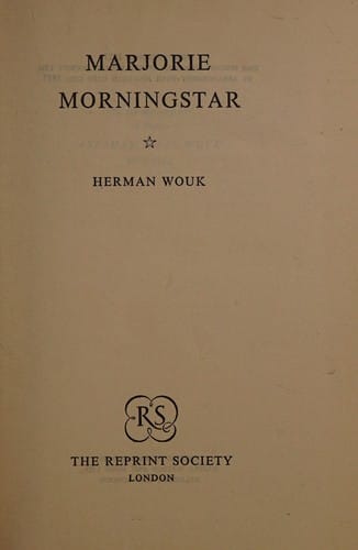 Marjorie Morningstar