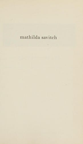 Mathilda Savitch