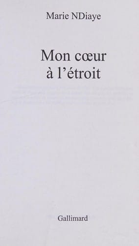 Mon Coeur A L Etroit (Folio) (French Edition)