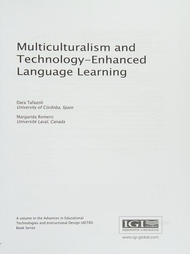 Multiculturalism and Technology-Enhanced Language Learning