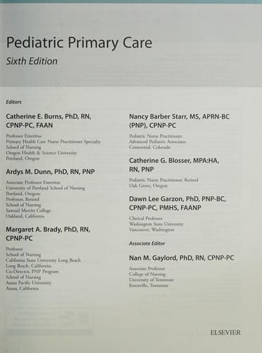 Pediatric Primary Care