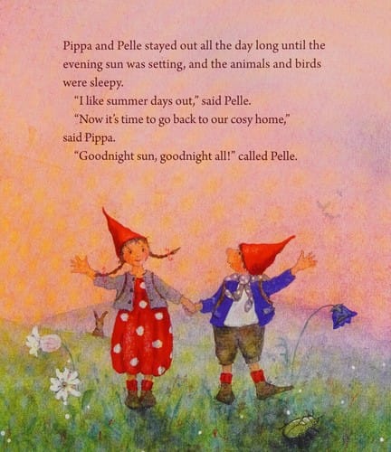 Pippa and Pelle in the Summer Sun