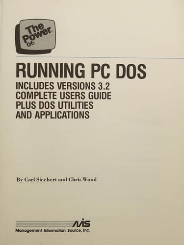 Running Personal Computer DOS