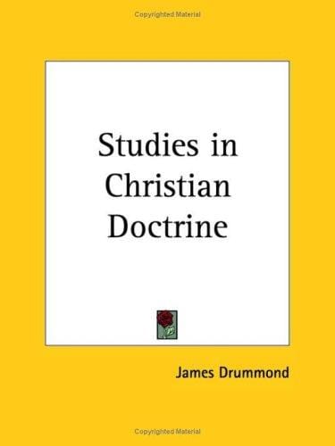 Studies in Christian Doctrine