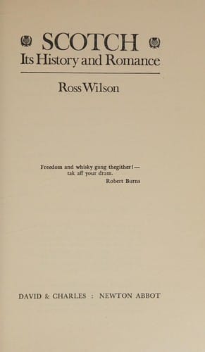 Scotch; its history and romance.