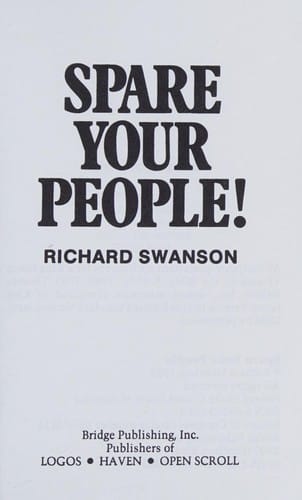 Spare your people!