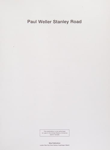 Paul Weller: Stanley Road