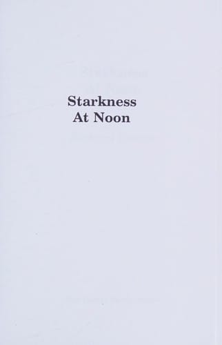 Starkness at Noon