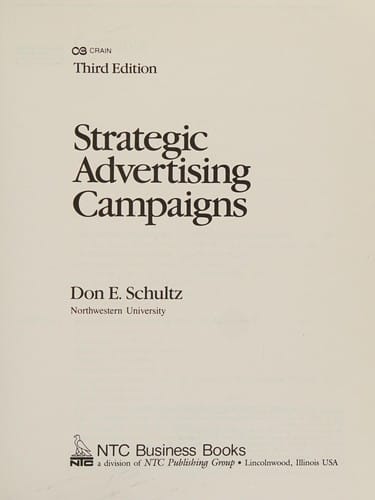 Strategic advertising campaigns