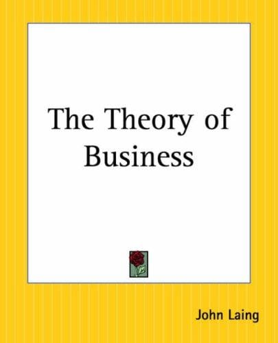 The Theory Of Business