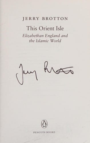 This Orient Isle: Elizabethan England and the Islamic World