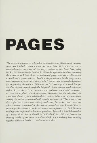 Turning Over the Pages