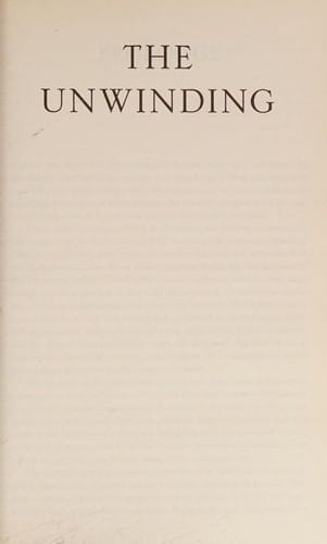 Unwinding: Thirty Years of American Decline