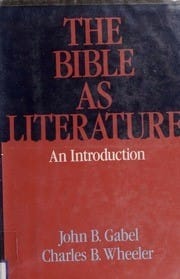The Bible as literature: an introduction
