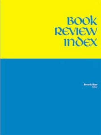Book Review Index 2001 Cumulation (Book Review Index Cumulation)