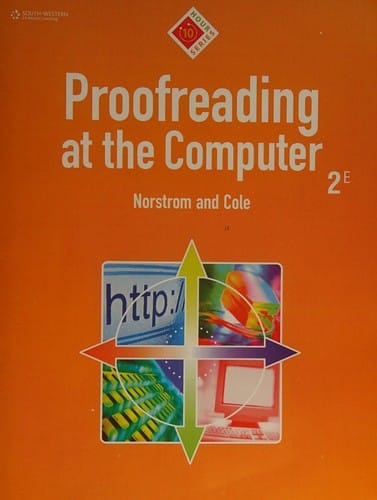 Proofreading at the computer