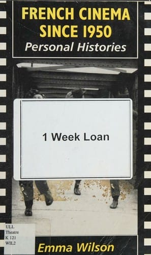 French cinema since 1950: personal histories