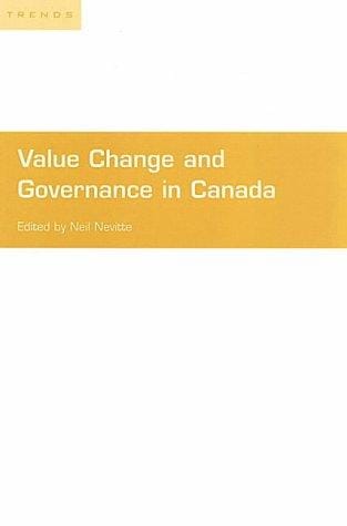 Value change and governance in Canada