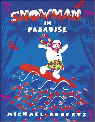 Snowman in paradise