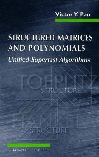 Structured Matrices and Polynomials: Unified Superfast Algorithms