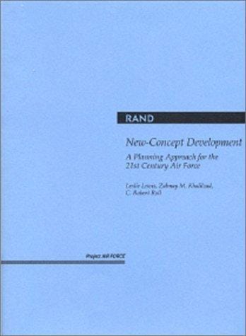 New-concept development: a planning approach for the 21st century Air Force
