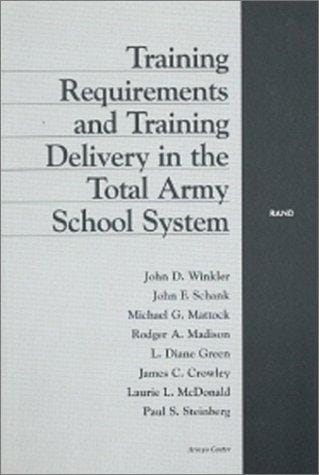Training Requirements And Training Delivery In The Total Army School System