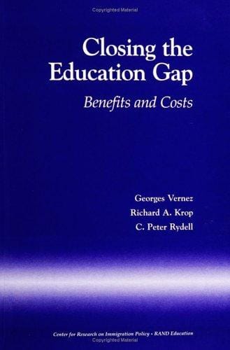 Closing the Education Gap: Benefits and Costs