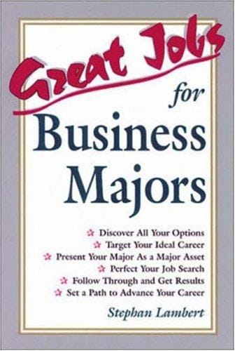 Great jobs for business majors
