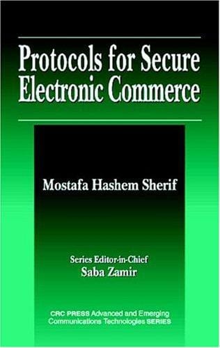 Protocols for Secure Electronic Commerce