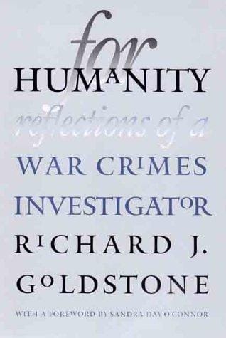 For humanity: reflections of a war crimes investigator