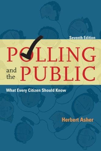 Polling and the Public: What Every Citizen Should Know