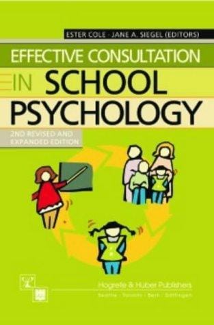 Effective consultation in school psychology