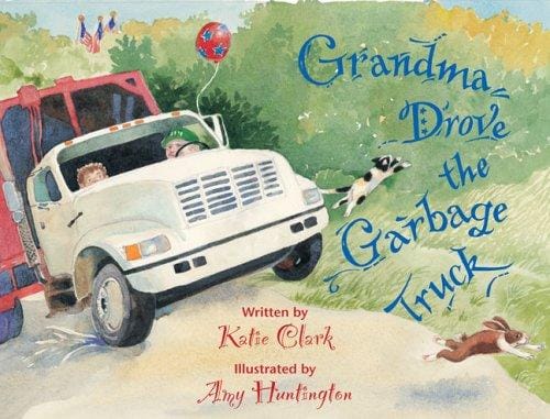 Grandma drove the garbage truck