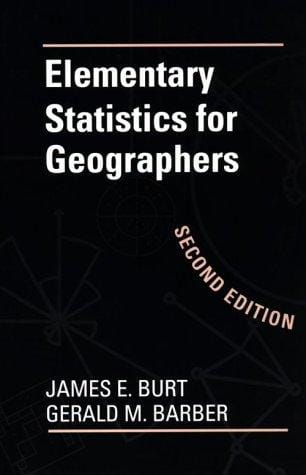 Elementary statistics for geographers.