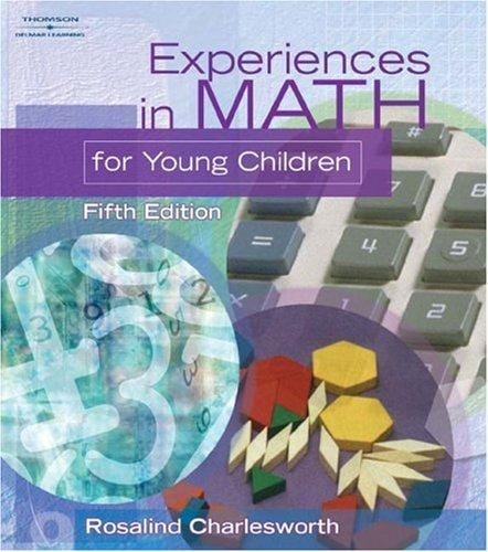 Experiences in Math for Young Children