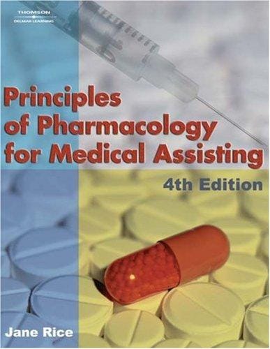 Principles of Pharmacology for Medical Assisting