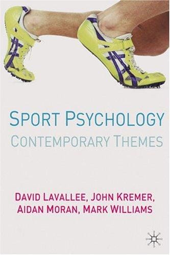 Sport psychology: contemporary themes